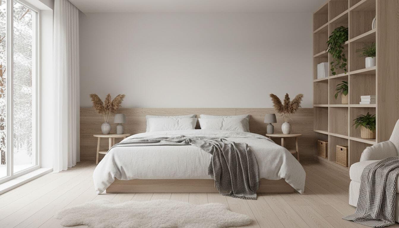 Scandinavian interior design generated by AI