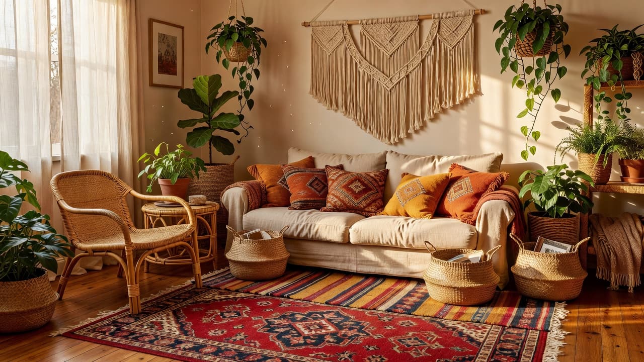 AI Bohemian Interior Design: Boho Ideas & Style Guide
