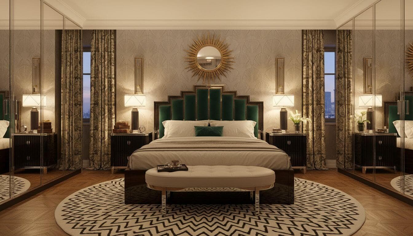 Art Deco interior design style example