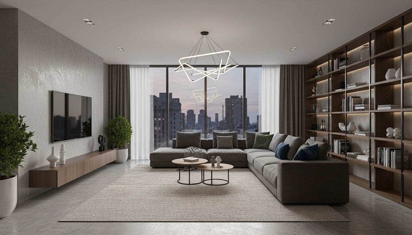 Modern interior design style example