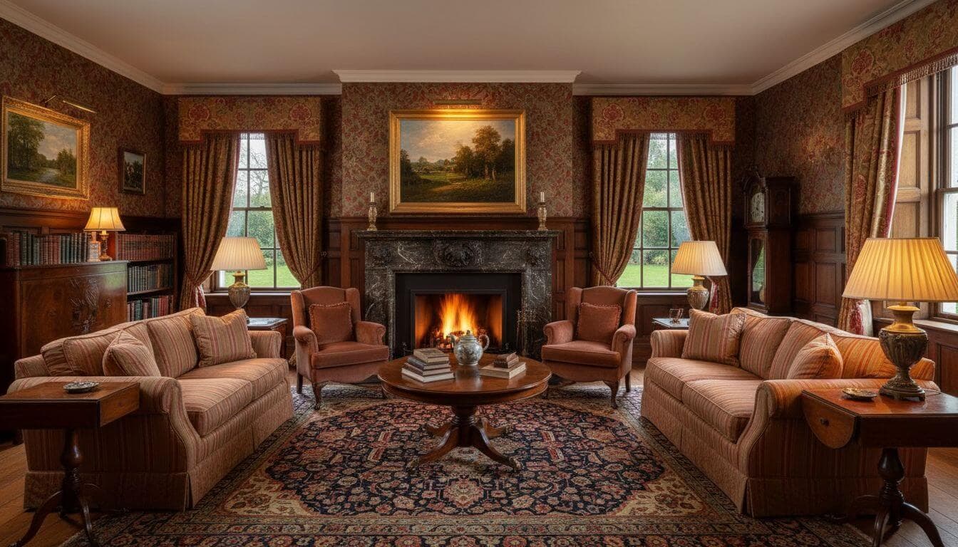 Traditional interior design style example