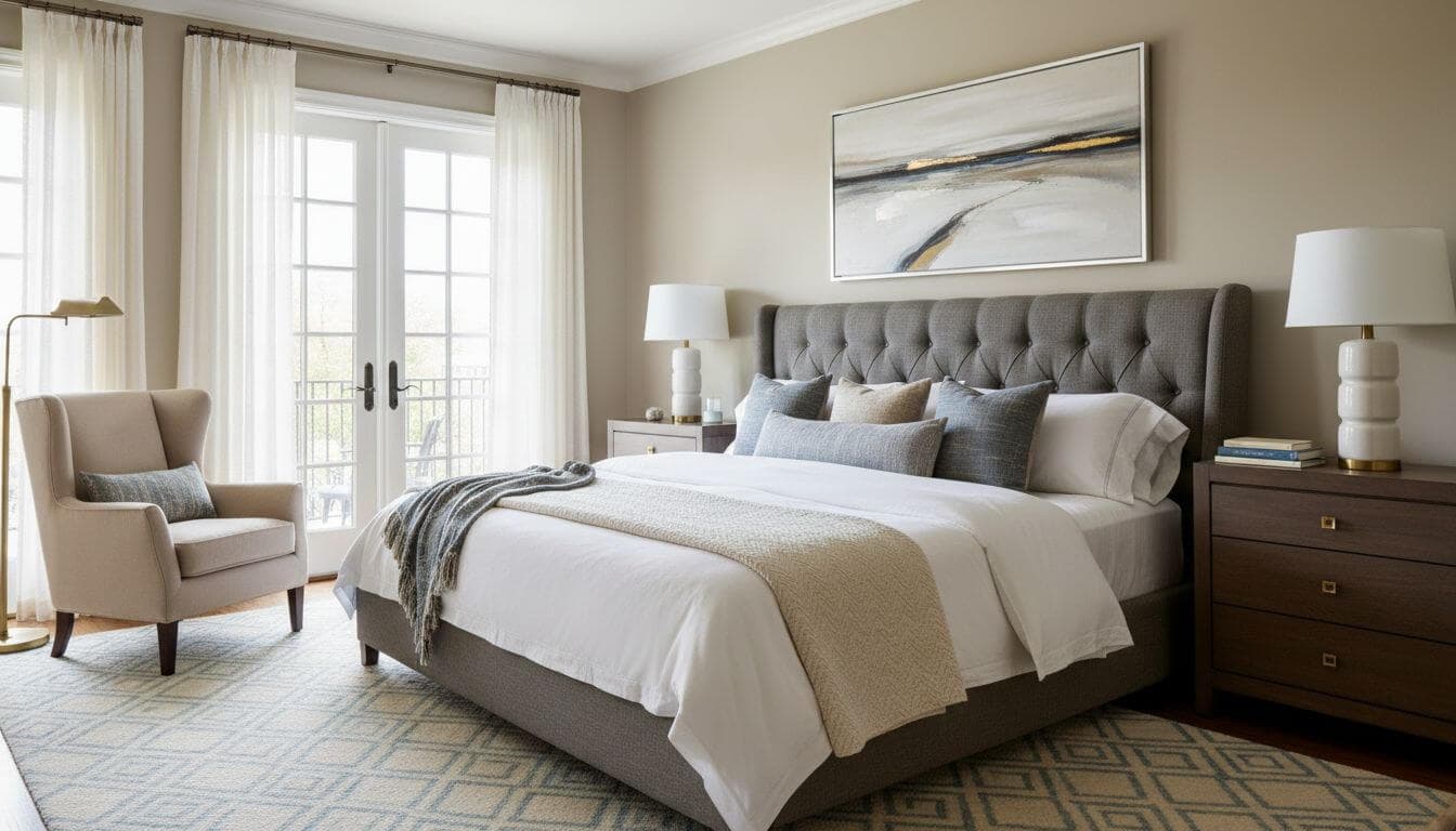 Transitional interior design style example