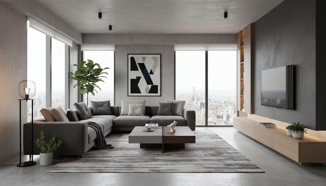 Urban Modern interior design style example